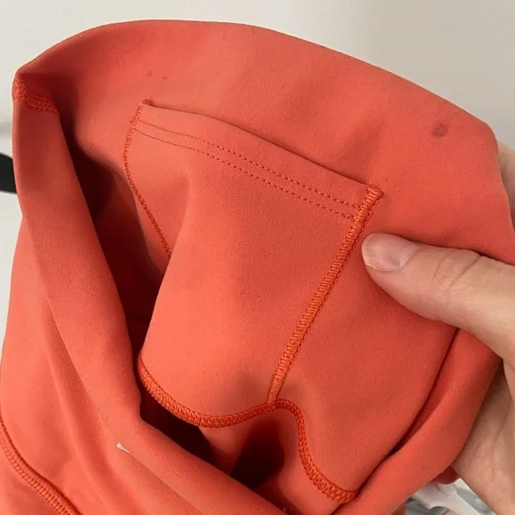 Vuori Studio Pocket Legging Grapefruit - Picture 10 of 14